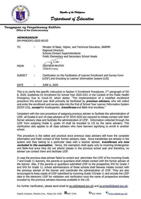 DepEd to release ‘accurate’ enrollment data after encoding period.